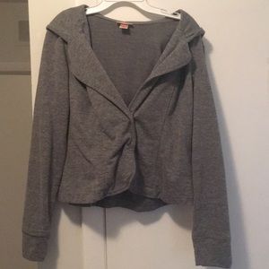 Casual crop jacket